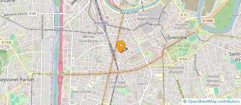 localisation de l'entreprise MADAME GAELLE COCATRE à GRENOBLE