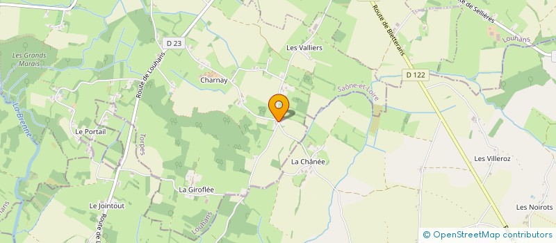 localisation de l'entreprise MADAME GAELLE COLLIN  TORPES