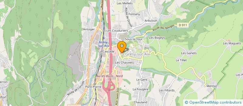 localisation de l'entreprise MADAME GAELLE COLLOT  GRESY-SUR-AIX