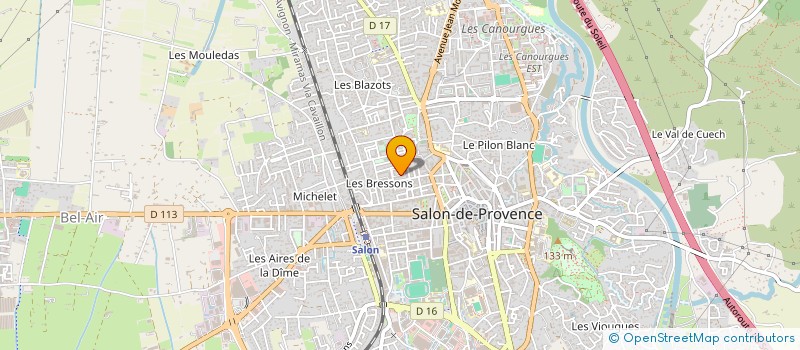 localisation de l'entreprise MADAME GAELLE COLONNA  SALON-DE-PROVENCE