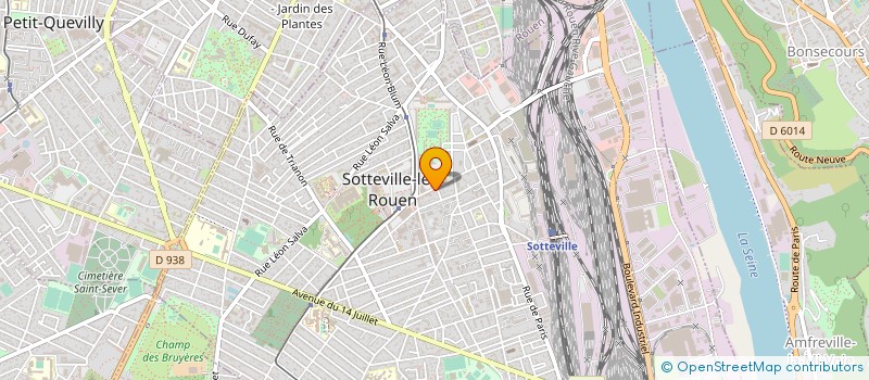 localisation de l'entreprise MADAME GAELLE COTTIN  SOTTEVILLE-LES-ROUEN