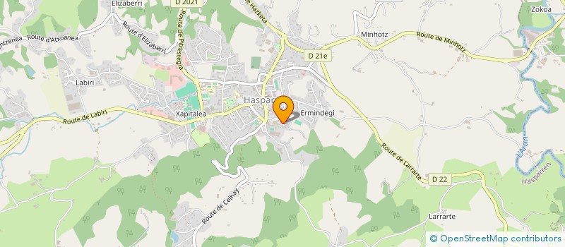 localisation de l'entreprise MADAME GAELLE COULEARD  HASPARREN