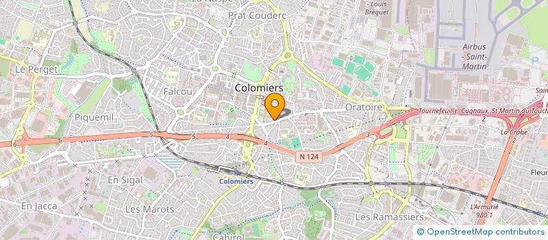 localisation de l'entreprise MADAME GAELLE CRESTEL à TOULOUSE