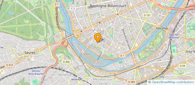 localisation de l'entreprise MADAME GAELLE CUBERTAFON à BOULOGNE-BILLANCOURT