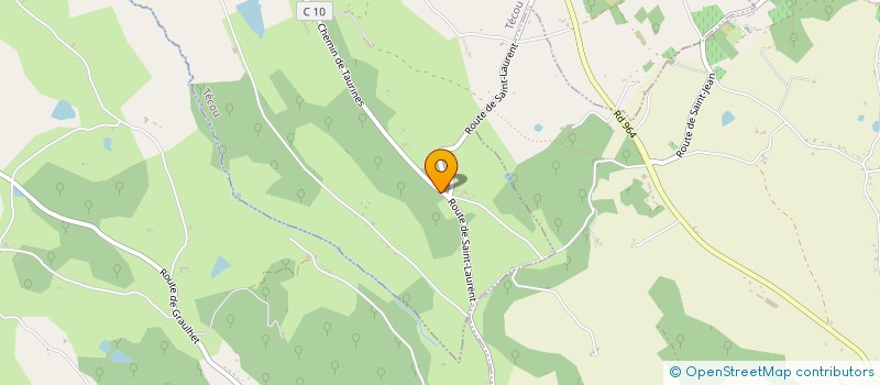 localisation de l'entreprise MADAME GAELLE CUEVAS  TECOU