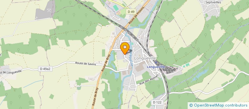 localisation de l'entreprise MADAME GAELLE DABEL  MONTIER-EN-L'ISLE