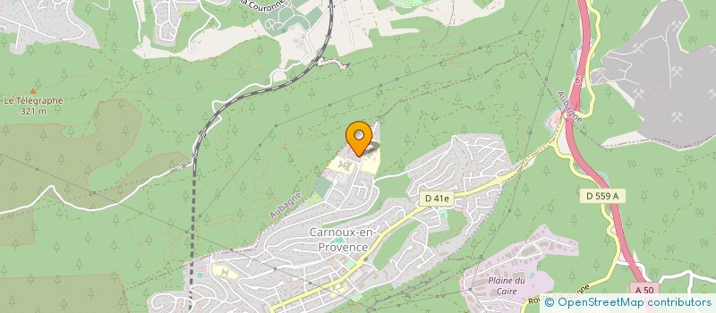 localisation de l'entreprise MADAME GAELLE DAGUET à CARNOUX-EN-PROVENCE