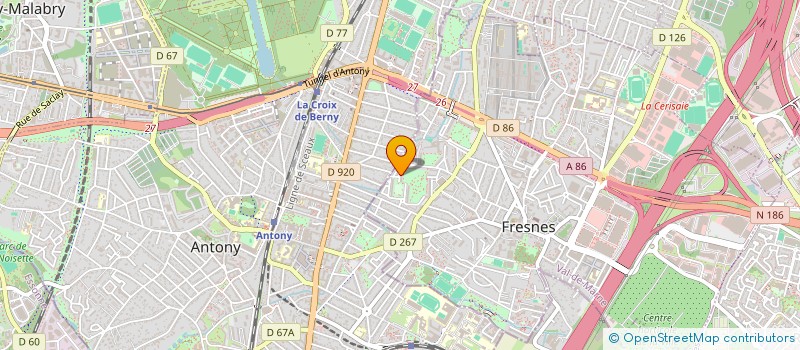 localisation de l'entreprise MADAME GAELLE DAHAN  FRESNES