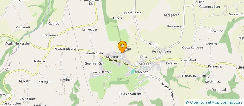 localisation de l'entreprise MADAME GAELLE DAVID  LOTHEY