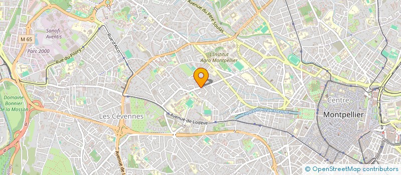 localisation de l'entreprise MADAME GAELLE DE DECKER à MONTPELLIER