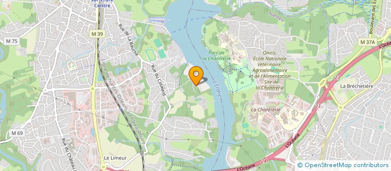 localisation de l'entreprise MADAME GAELLE DEHAINE à CHAPELLE-SUR-ERDRE (LA)