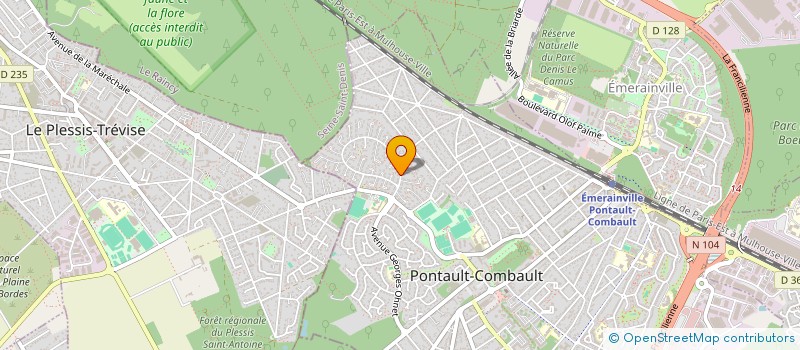localisation de l'entreprise MADAME GAELLE DELAGREE à PONTAULT-COMBAULT