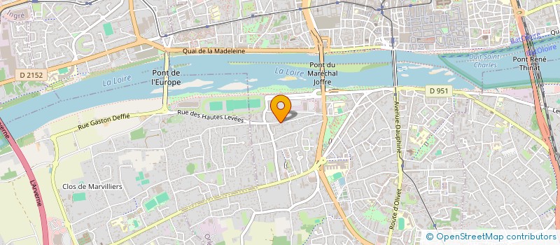 localisation de l'entreprise MADAME GAELLE DELORME à ORLEANS
