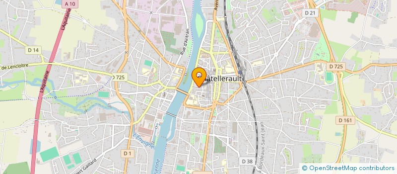 localisation de l'entreprise MADAME GAELLE DEMANGEOT à CHATELLERAULT
