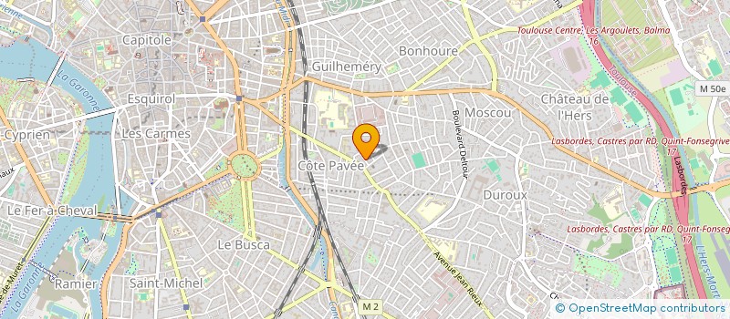 localisation de l'entreprise MADAME GAELLE DESCHAMPS à TOULOUSE