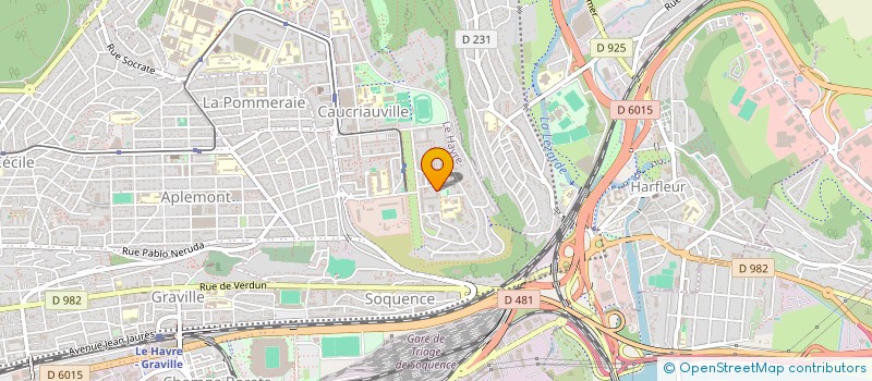 localisation de l'entreprise MADAME GAELLE DIDI  LE HAVRE