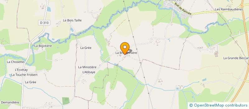localisation de l'entreprise MADAME GAELLE DIDILLON à VISSEICHE