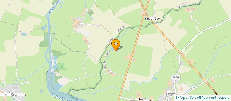 localisation de l'entreprise MADAME GAELLE DOLAY  FESMY-LE-SART