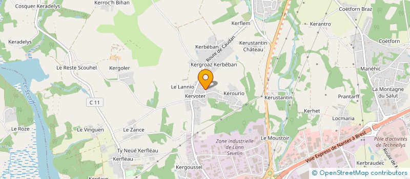 localisation de l'entreprise MADAME GAELLE DORAND  CAUDAN