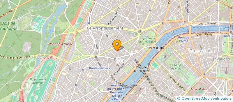 localisation de l'entreprise MADAME GAELLE DROUIN  PARIS