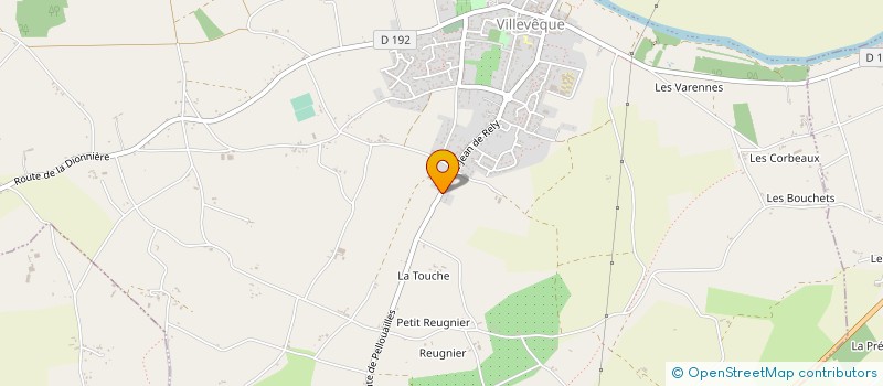 localisation de l'entreprise MADAME GAELLE DUBEROS  RIVES-DU-LOIR-EN-ANJOU