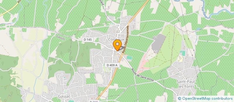 localisation de l'entreprise MADAME GAELLE DUBO  CONNAUX