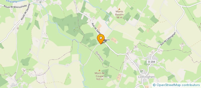 localisation de l'entreprise MADAME GAELLE DUCROCQ  QUESQUES