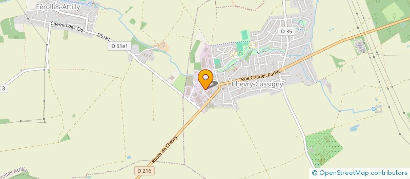 localisation de l'entreprise MADAME GAELLE DUFFAND  CHEVRY-COSSIGNY