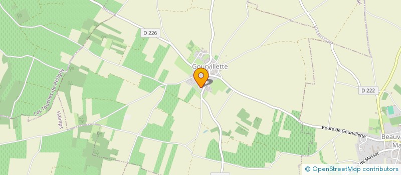 localisation de l'entreprise MADAME GAELLE DUMAY  GOURVILLETTE