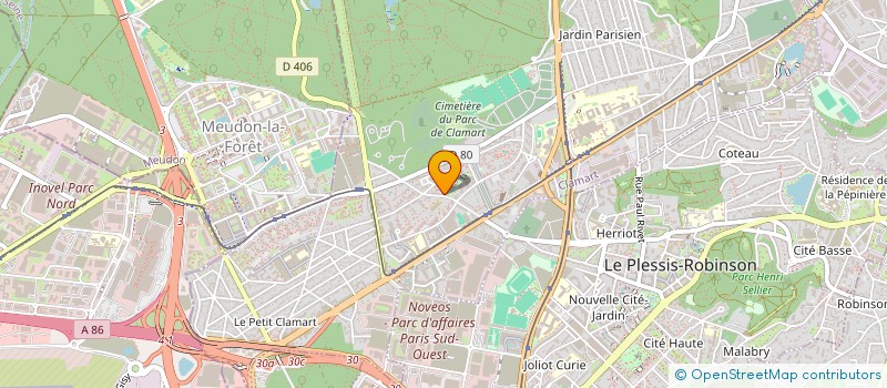 localisation de l'entreprise MADAME GAELLE DURCIN  CLAMART
