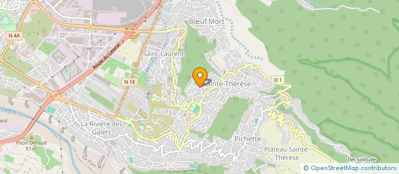 localisation de l'entreprise MADAME GAELLE EMMA  LA POSSESSION