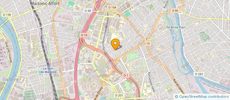 localisation de l'entreprise MADAME GAELLE FAQUIR  CRETEIL