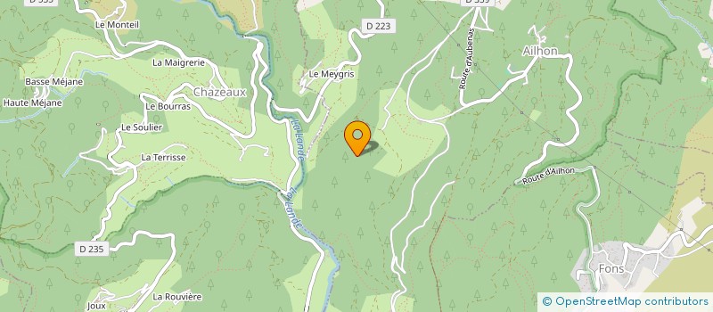 localisation de l'entreprise MADAME GAELLE FAUDON  UZER