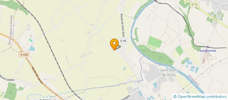 localisation de l'entreprise MADAME GAELLE FERRIERE  SAINT-LIEUX-LES-LAVAUR