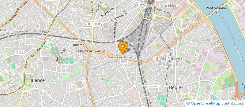 localisation de l'entreprise MADAME GAELLE FISCHER  BORDEAUX