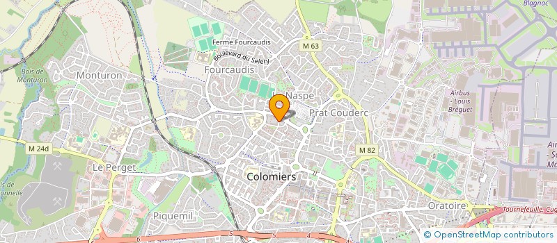 localisation de l'entreprise MADAME GAELLE FLAVIGNY à COLOMIERS