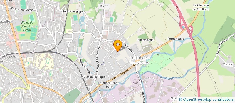 localisation de l'entreprise MADAME GAELLE FLOREANI  COULANGES-LES-NEVERS