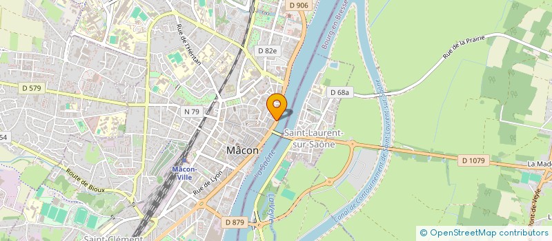 localisation de l'entreprise MADAME GAELLE FOLLEA à MACON