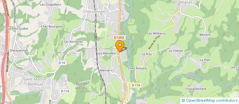 localisation de l'entreprise MADAME GAELLE FONTES  ANNECY