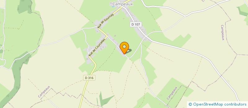 localisation de l'entreprise MADAME GAELLE FORFAIT  CAMPEAUX
