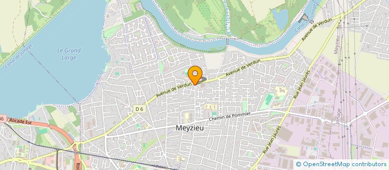 localisation de l'entreprise MADAME GAELLE FOUQUEZ  MEYZIEU