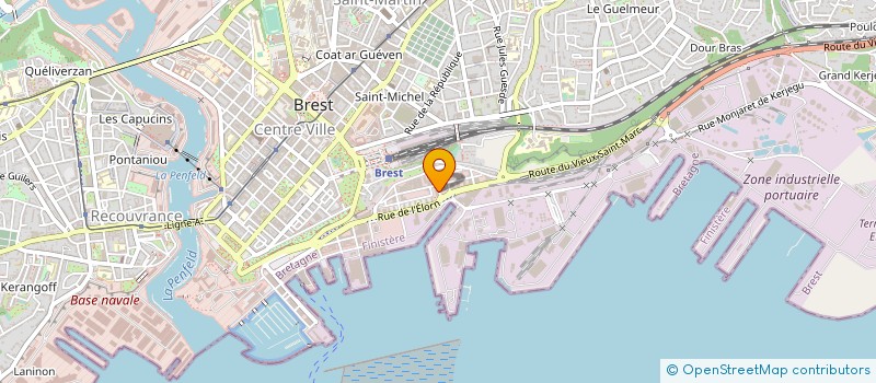 localisation de l'entreprise MADAME GAELLE FOURES à BREST