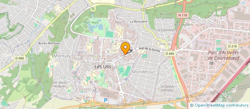 localisation de l'entreprise MADAME GAELLE FRANCOIS-HAUGRIN  LES ULIS
