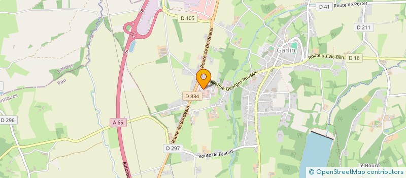 localisation de l'entreprise MADAME GAELLE FROUIN  GARLIN