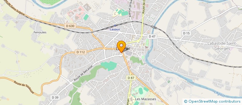 localisation de l'entreprise MADAME GAELLE GENIEYS  LAVAUR