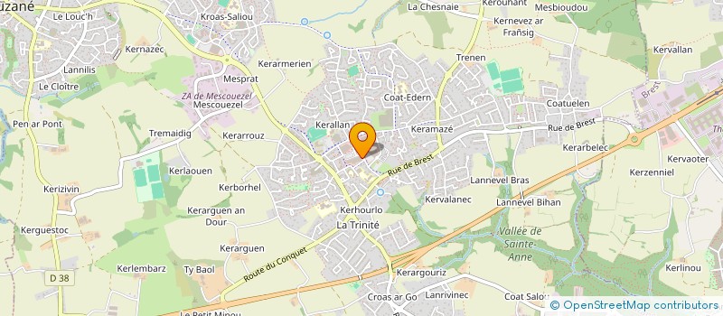 localisation de l'entreprise MADAME GAELLE GIFFARD  PLOUZANE