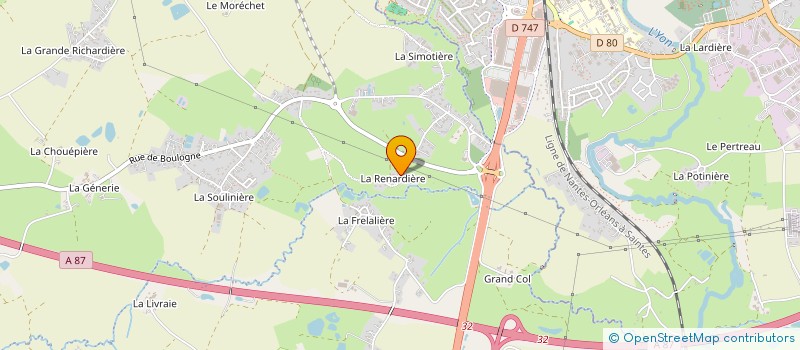 localisation de l'entreprise MADAME GAELLE GILBERT à AUBIGNY-LES CLOUZEAUX