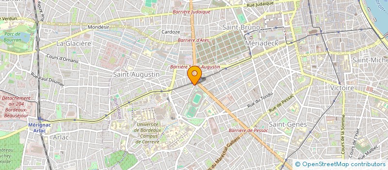 localisation de l'entreprise MADAME GAELLE GIMET  BORDEAUX