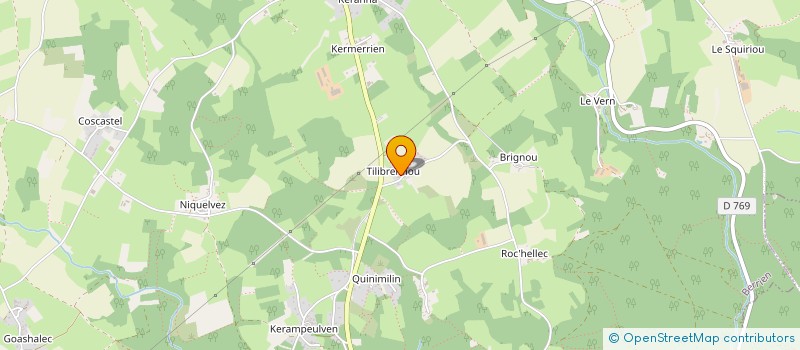 localisation de l'entreprise MADAME GAELLE GODEFROY  BERRIEN