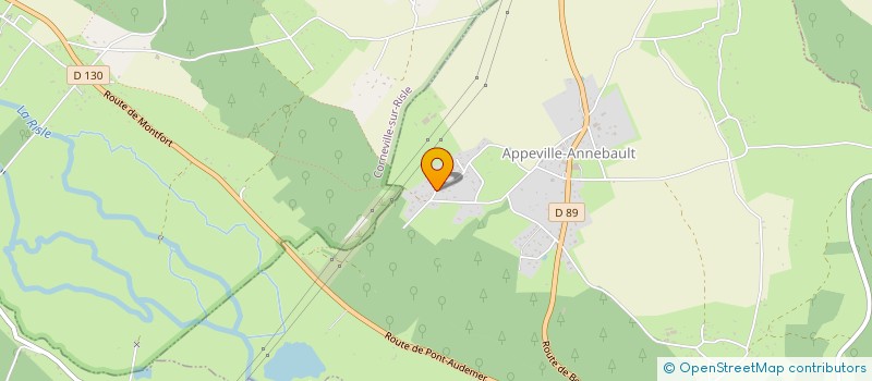localisation de l'entreprise MADAME GAELLE GOHIER  APPEVILLE-ANNEBAULT